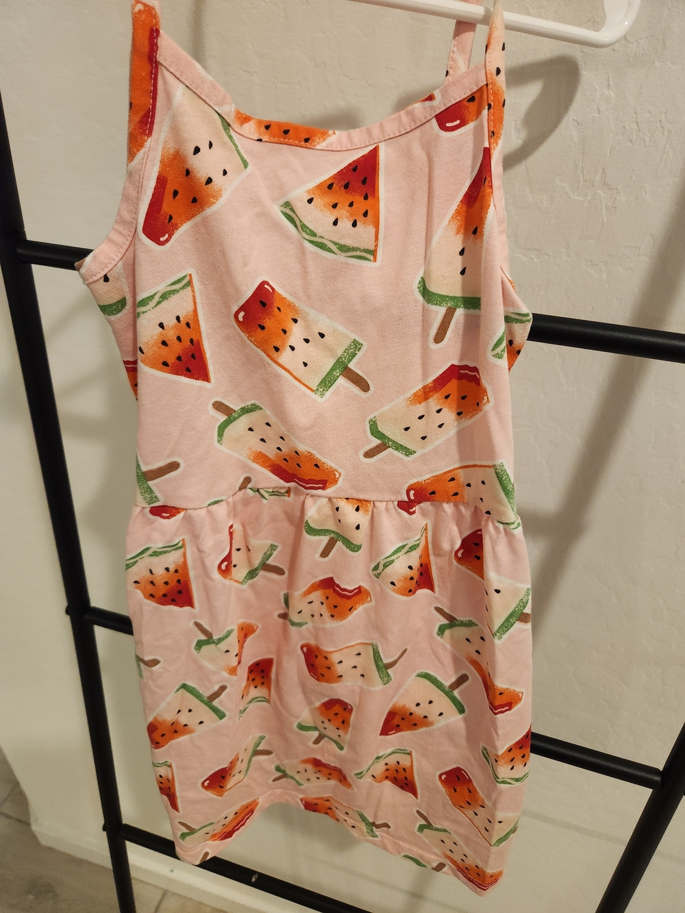 Carter's Pink Watermelon & Popsicle Print Dress